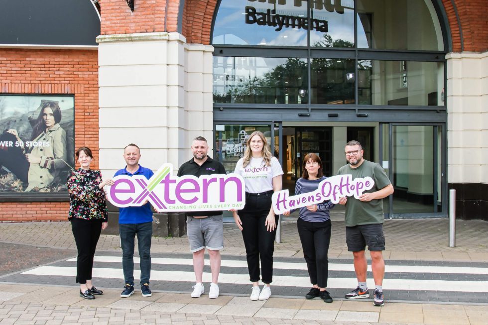 Extern thanks generous Ballymena public for supporting Fairhill charity partnership