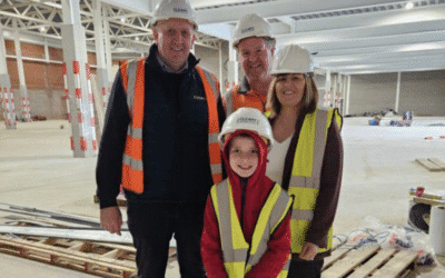 Randalstown lad James gets a special sneak preview of Ballymena’s new Primark store