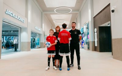 Fairhill Shopping Centre proudly sponsors Coaching for Christ’s new training kits